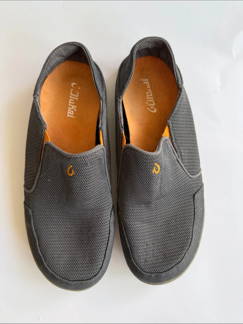 OLUKAI Nohea Mesh Men's Slip On Sneakers 9.5